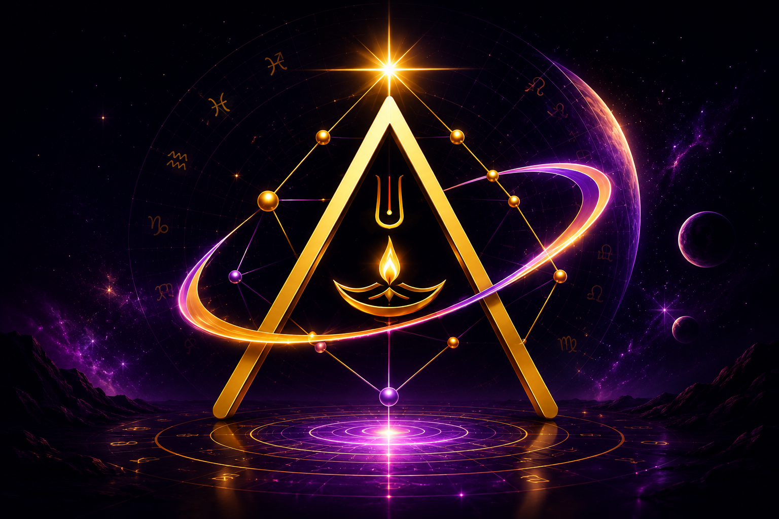 AstroNeev Cosmic Hero Banner Artwork