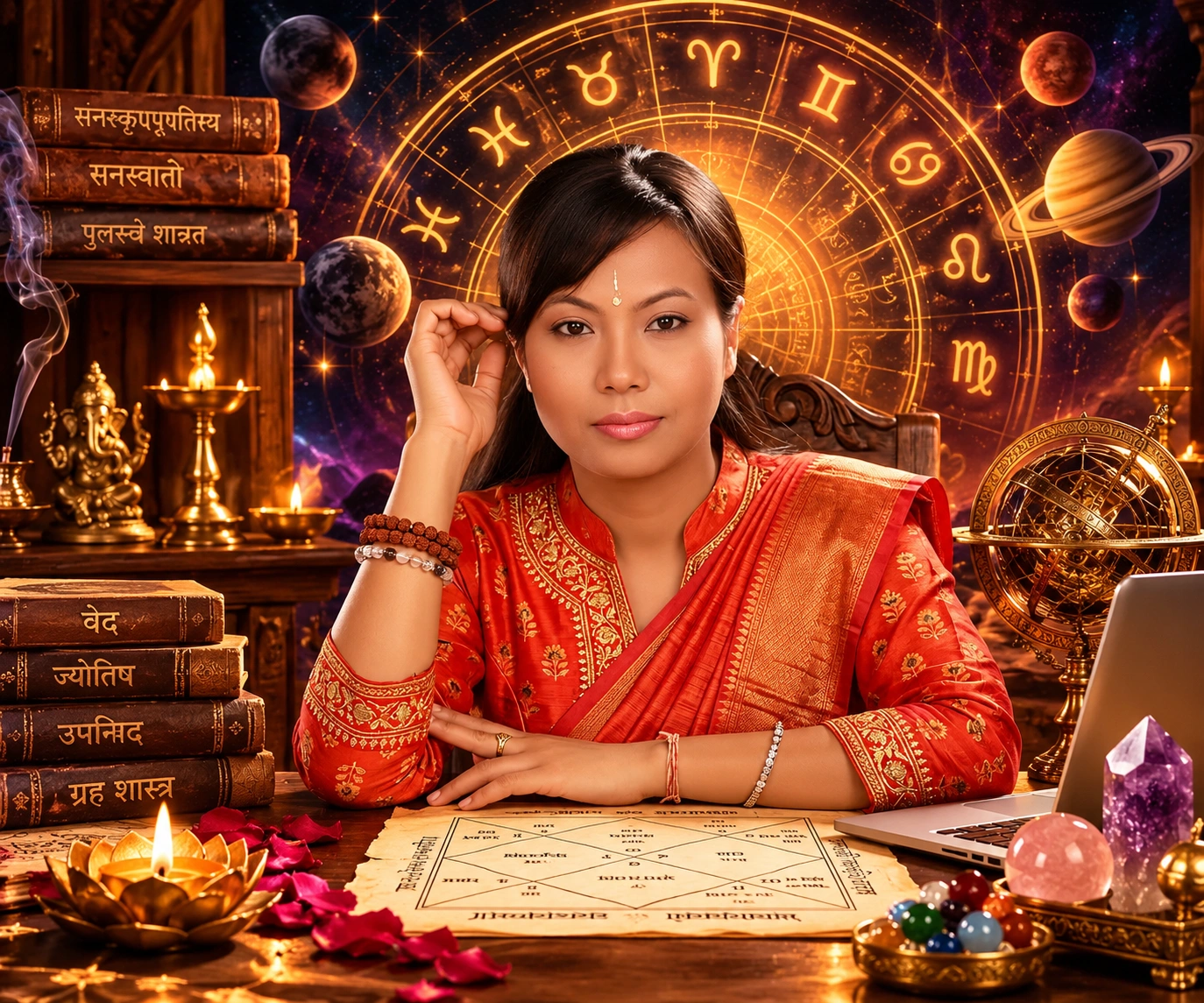 ASHA RANI RAJBONGSHI - Professional Astrologer